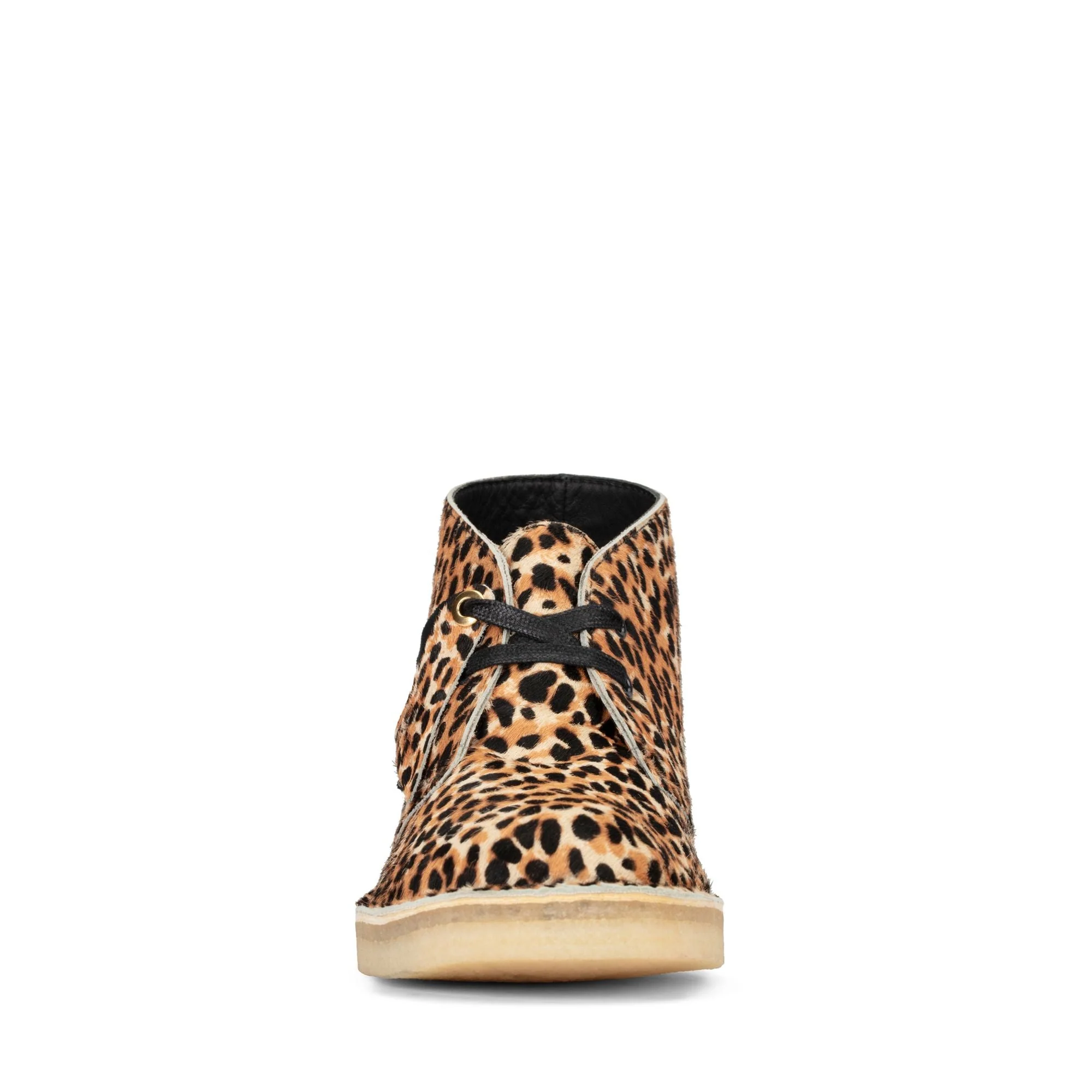 [26154161] WOMENS CLARKS DESERT BOOT LEOPARD PRINT PONY - Image 3