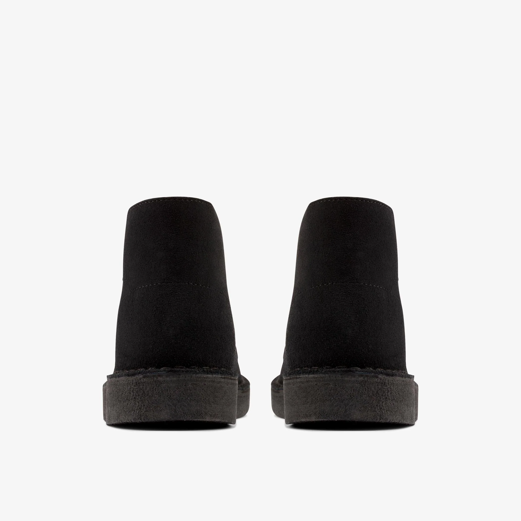 [26154809] Mens CLARKS DESERT COAL - BLACK SUEDE - Image 5