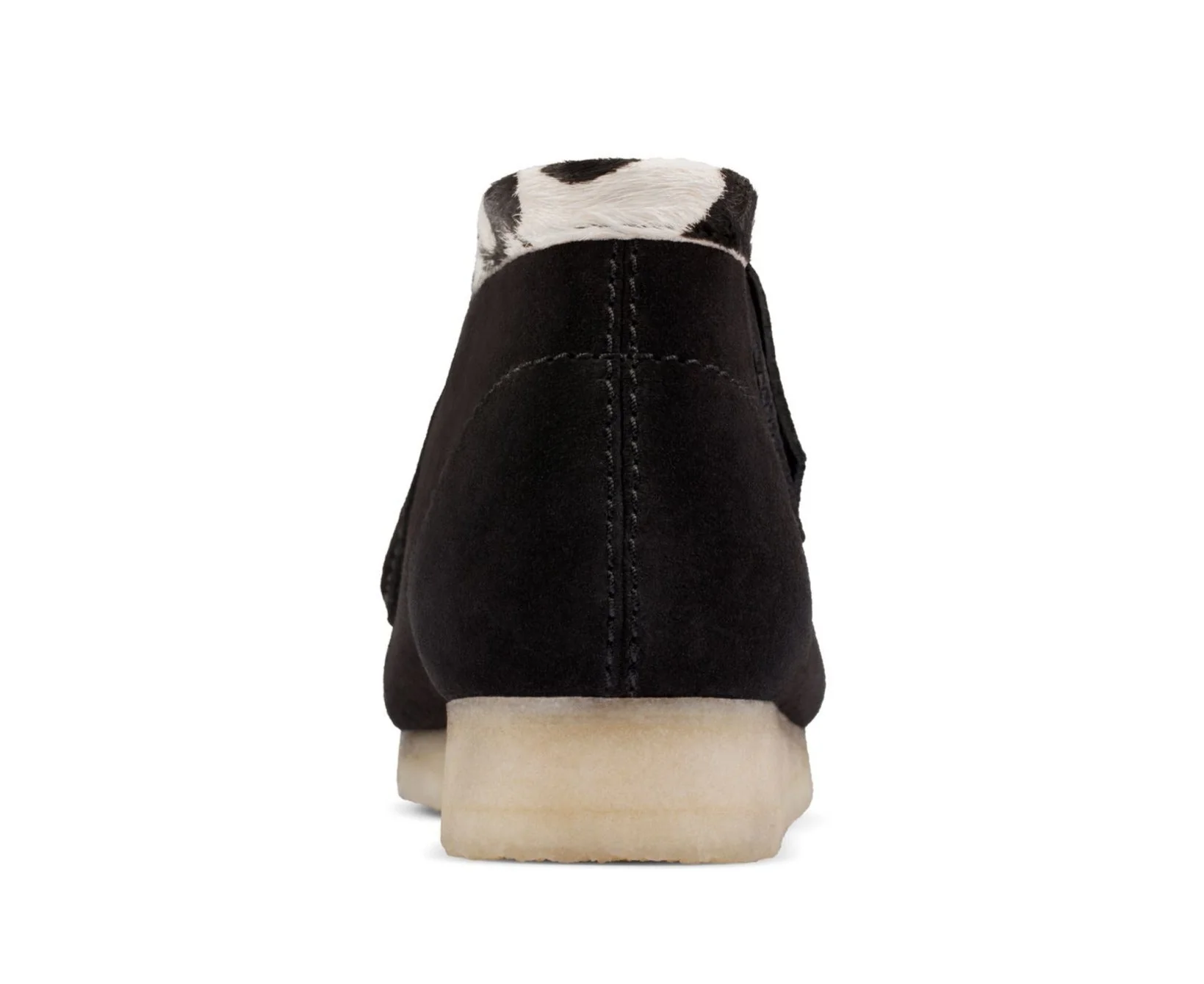 [26154810] Mens Clarks WALLABEE BOOT BLACK COW PRINT - Image 5
