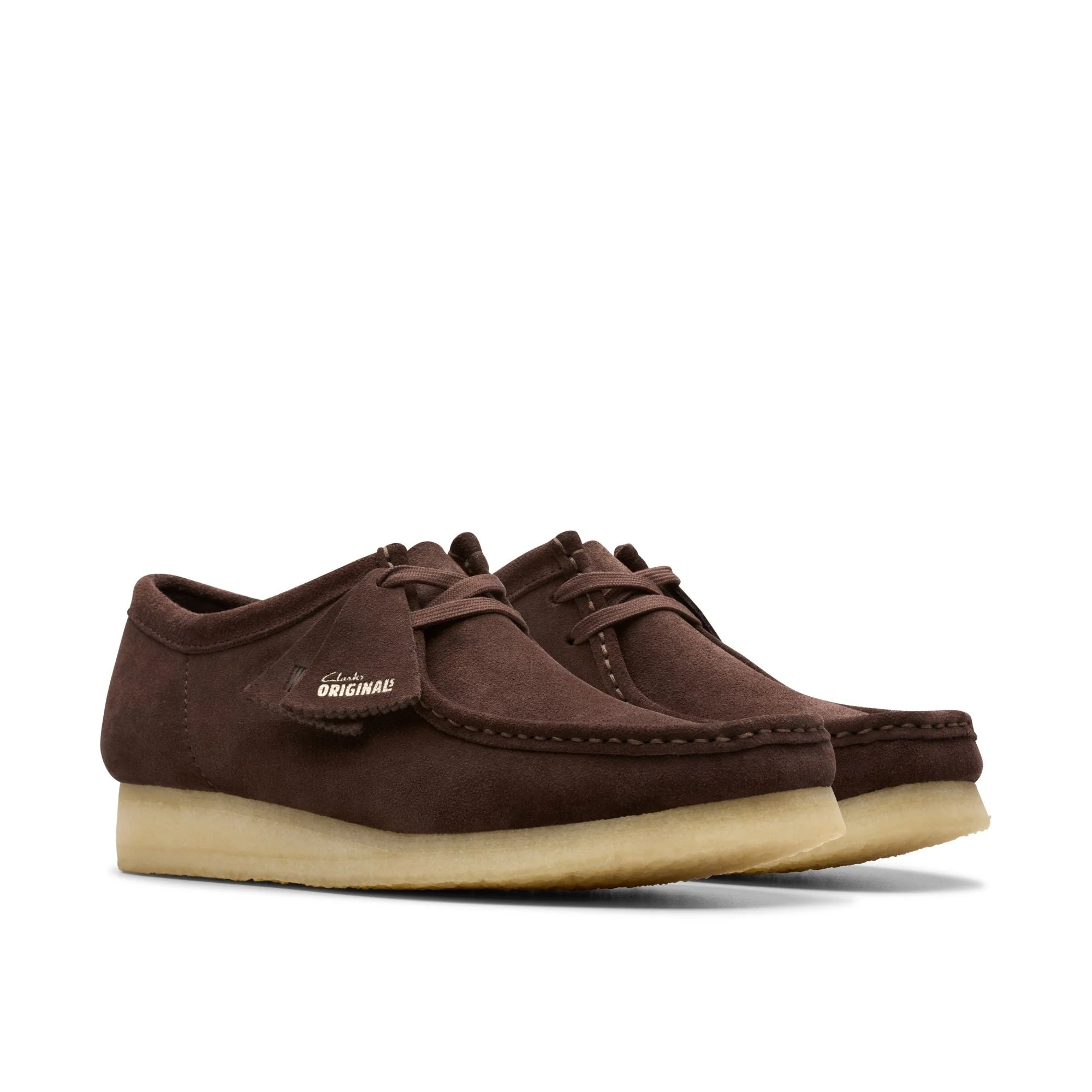 [26156606] MENS CLARKS WALLABEE LOW - DKBROWN SUEDE - Image 4