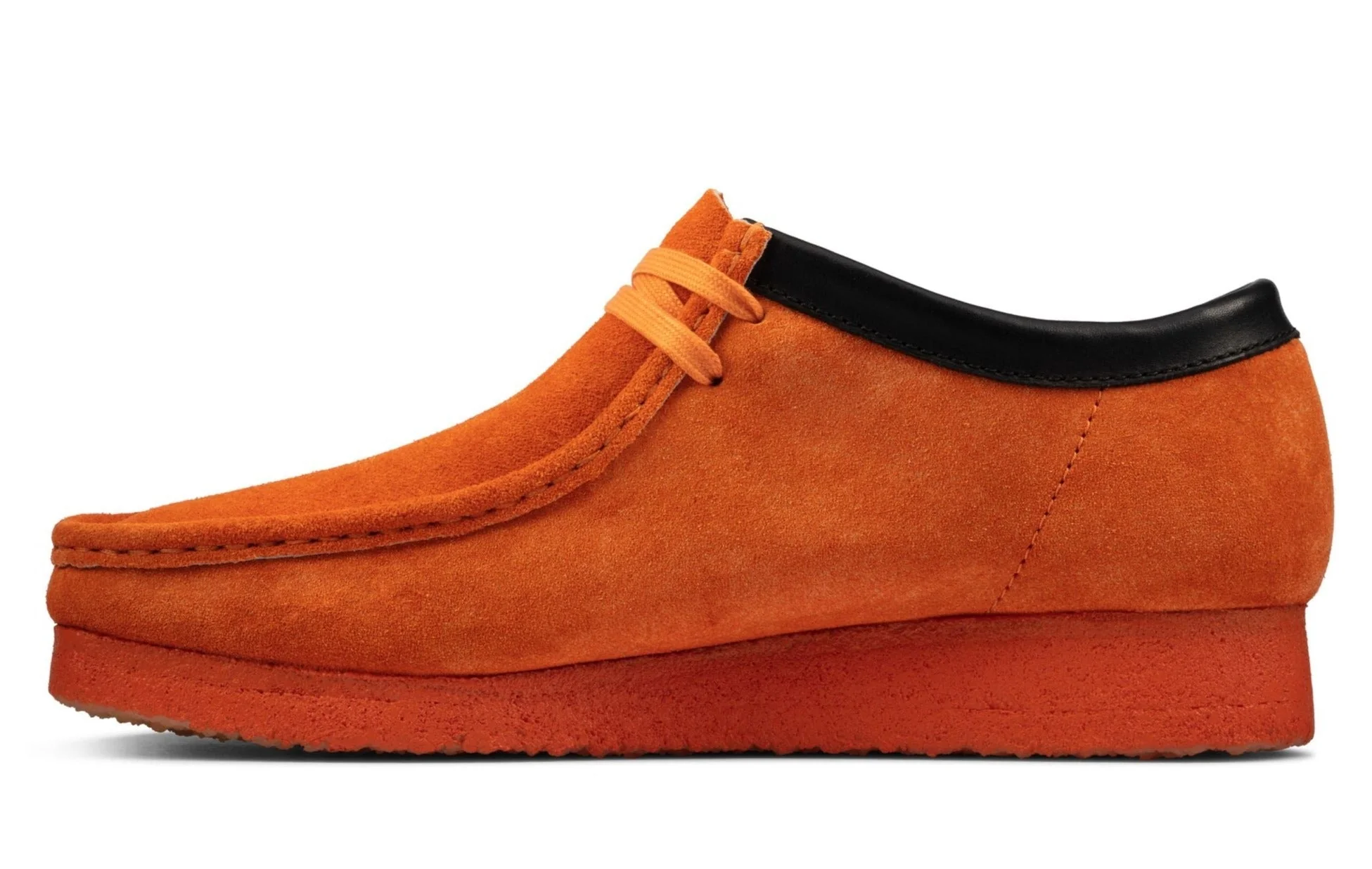 [26163072] Mens Clarks Originals Wallabee 'Orange' - Image 3