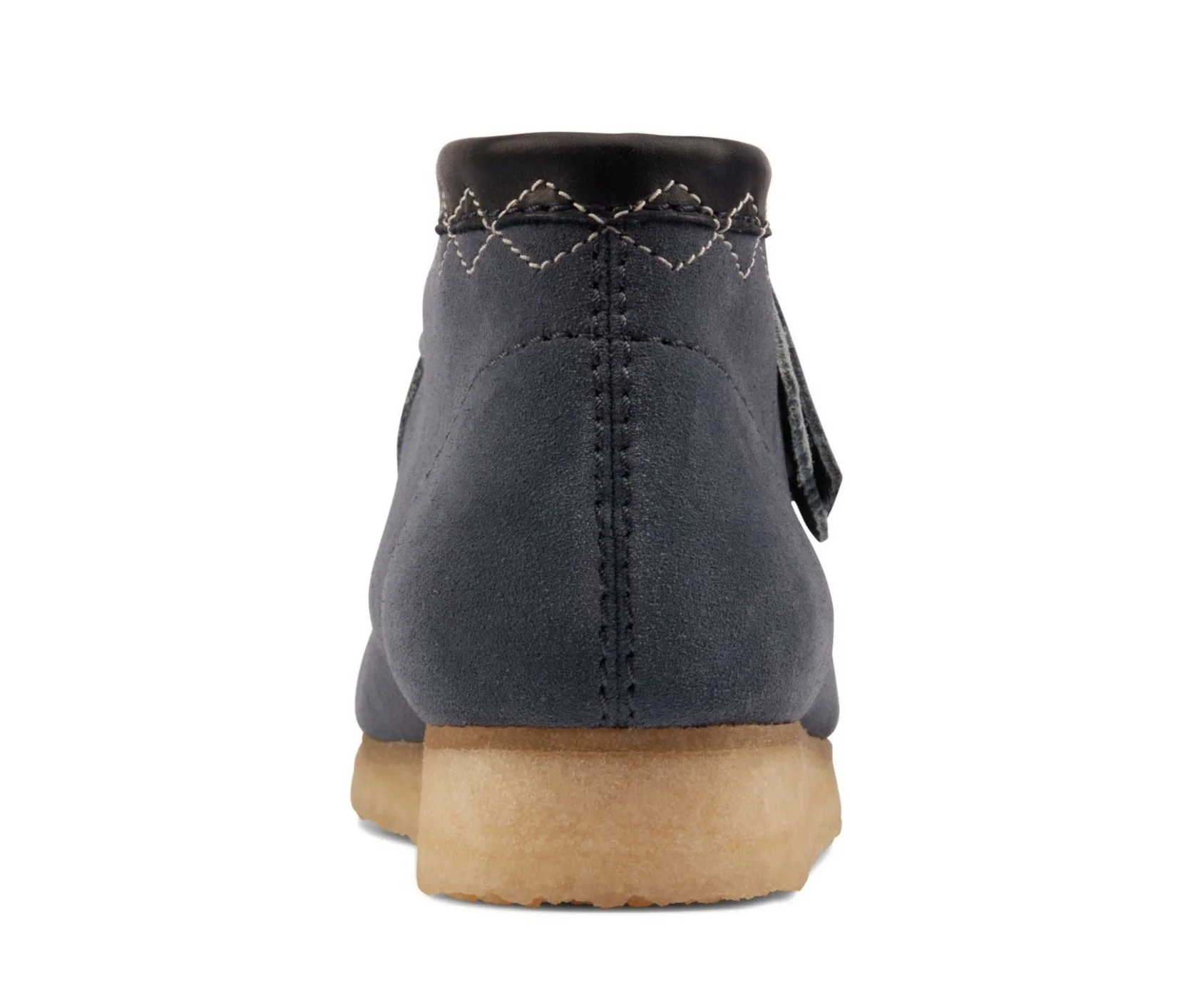 [26163259] Mens Clarks Originals Wallabee Boot 'Blue Combi' - Image 5