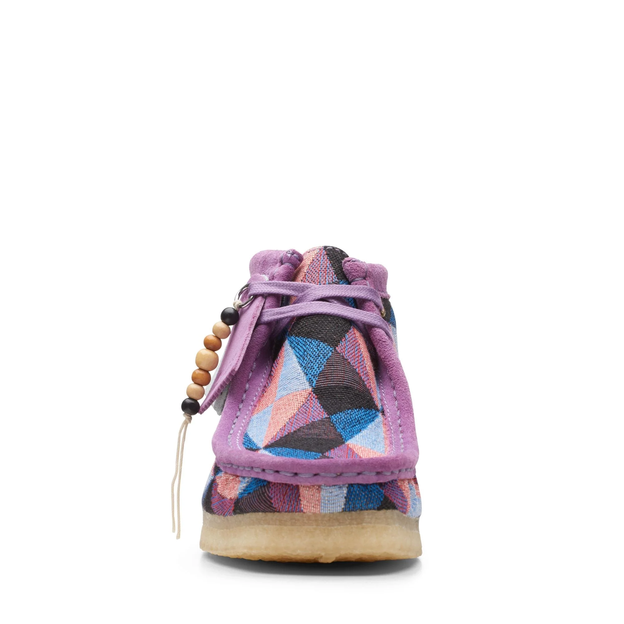 [26164608] Womens Clarks Originals Wallabee Boot 'PURPLE COMBI' (W) - Image 6