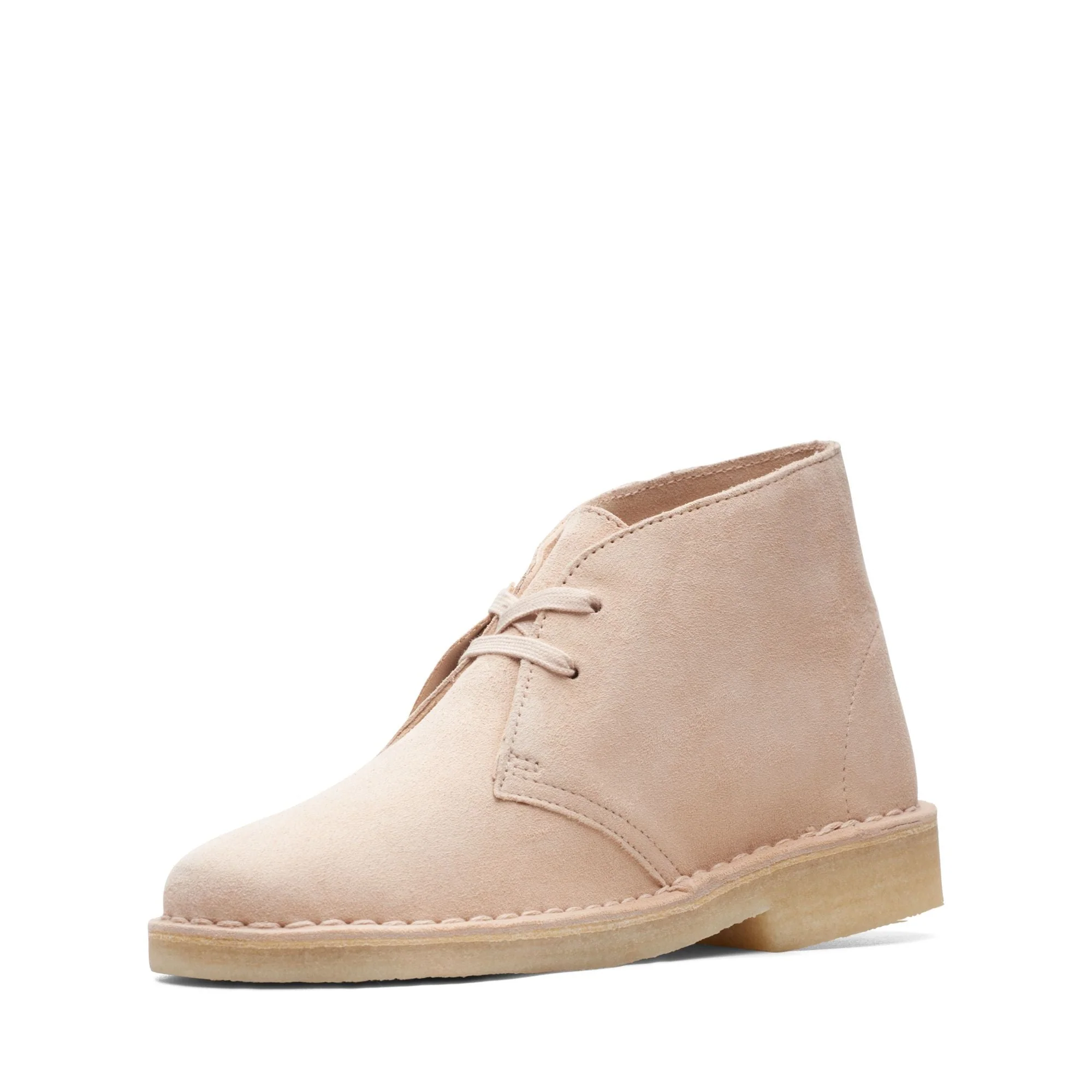 [26165814] Womens Clarks Originals Desert Boot 'Natural Suede' (W) - Image 6