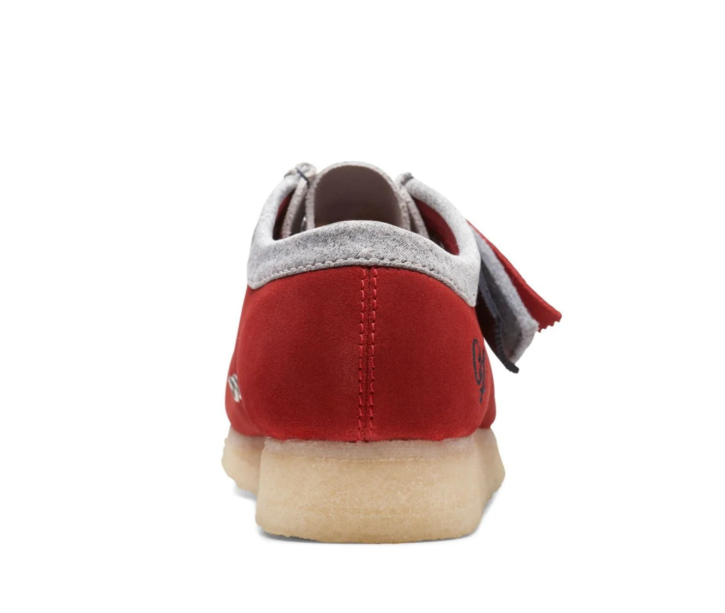[26166291] Mens Clarks Originals Wallabee VCY 'Red Combi Suede' - Image 3