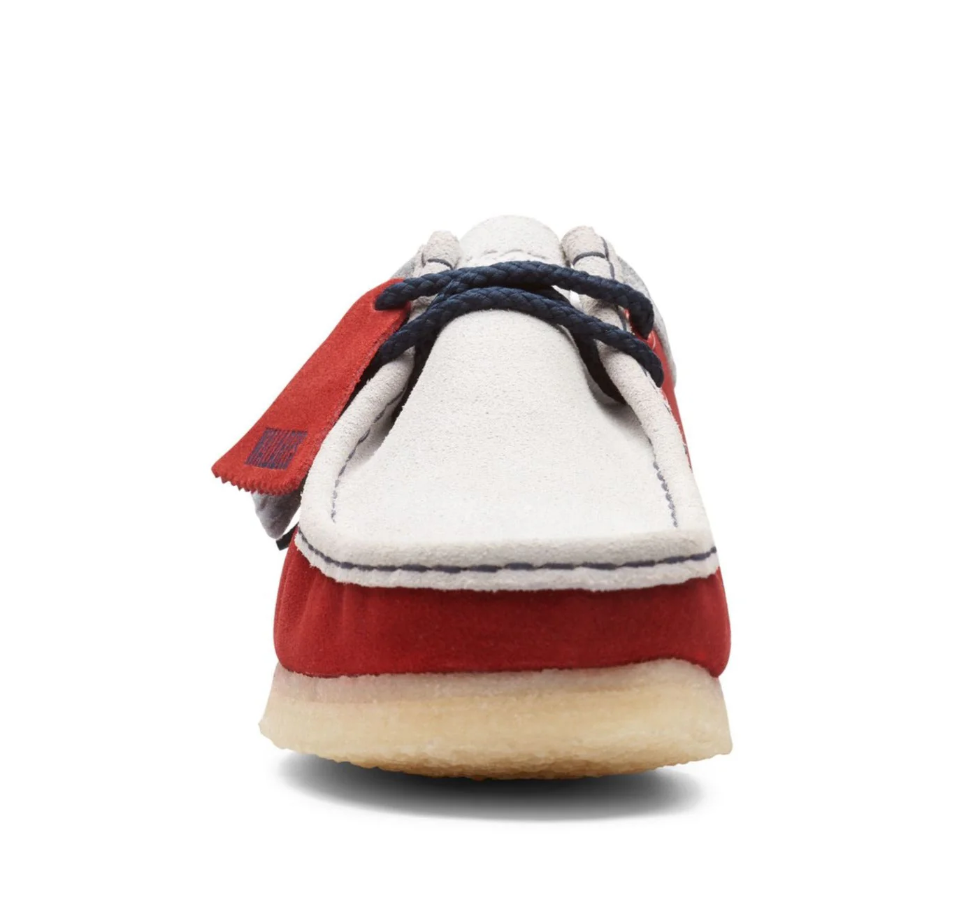 [26166291] Mens Clarks Originals Wallabee VCY 'Red Combi Suede' - Image 5