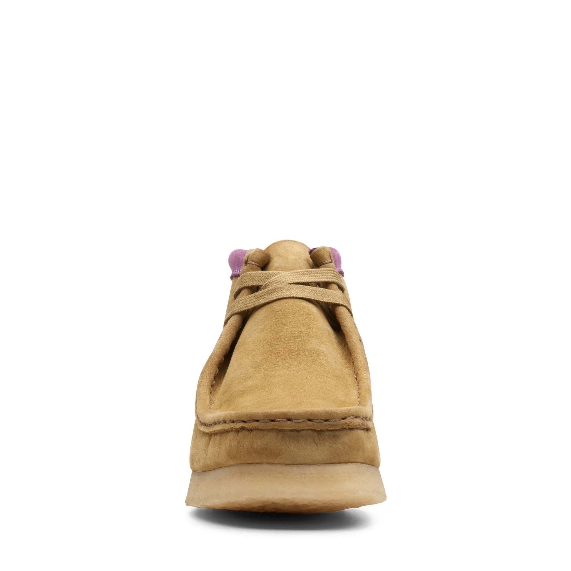 [26167961] WOMENS CLARKS WALLABEE BOOT - OAKMOSS COMBI - Image 3