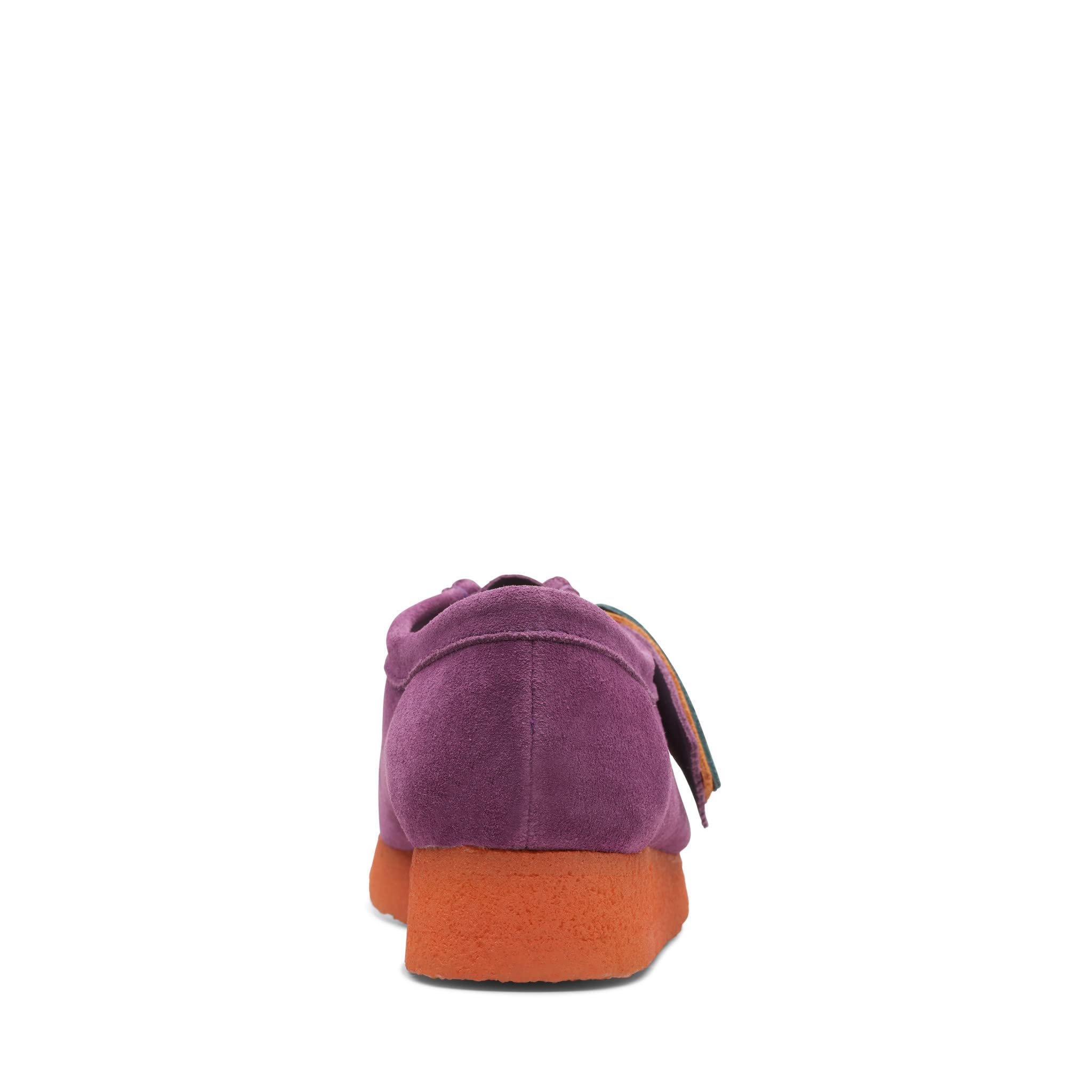 [26168645] Womens CLARKS WALLABEE - PURPLE SDE COMBI - Image 6