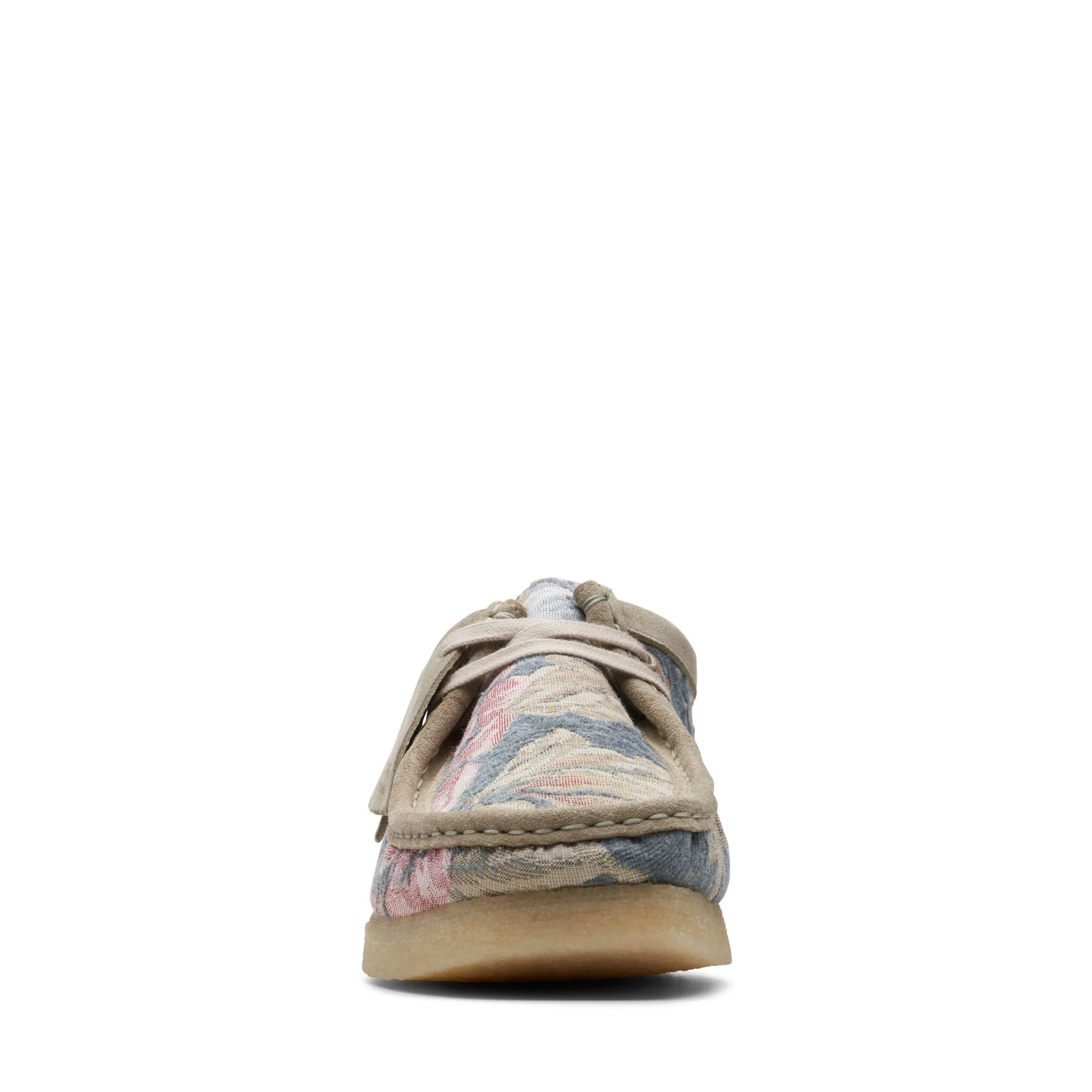 [26169734] Mens Clarks WALLABEE 'GREY FLORAL' - Image 4