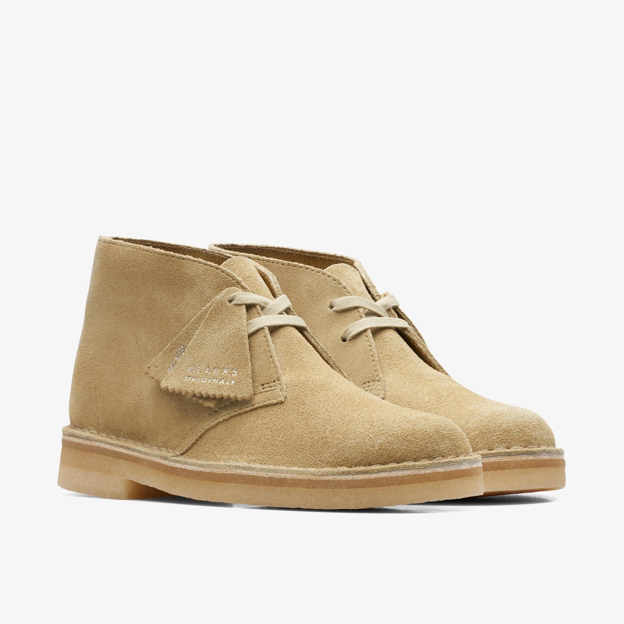[26169946] Womens CLARKS DESERT BOOT - MAPLE SUEDE - Image 4