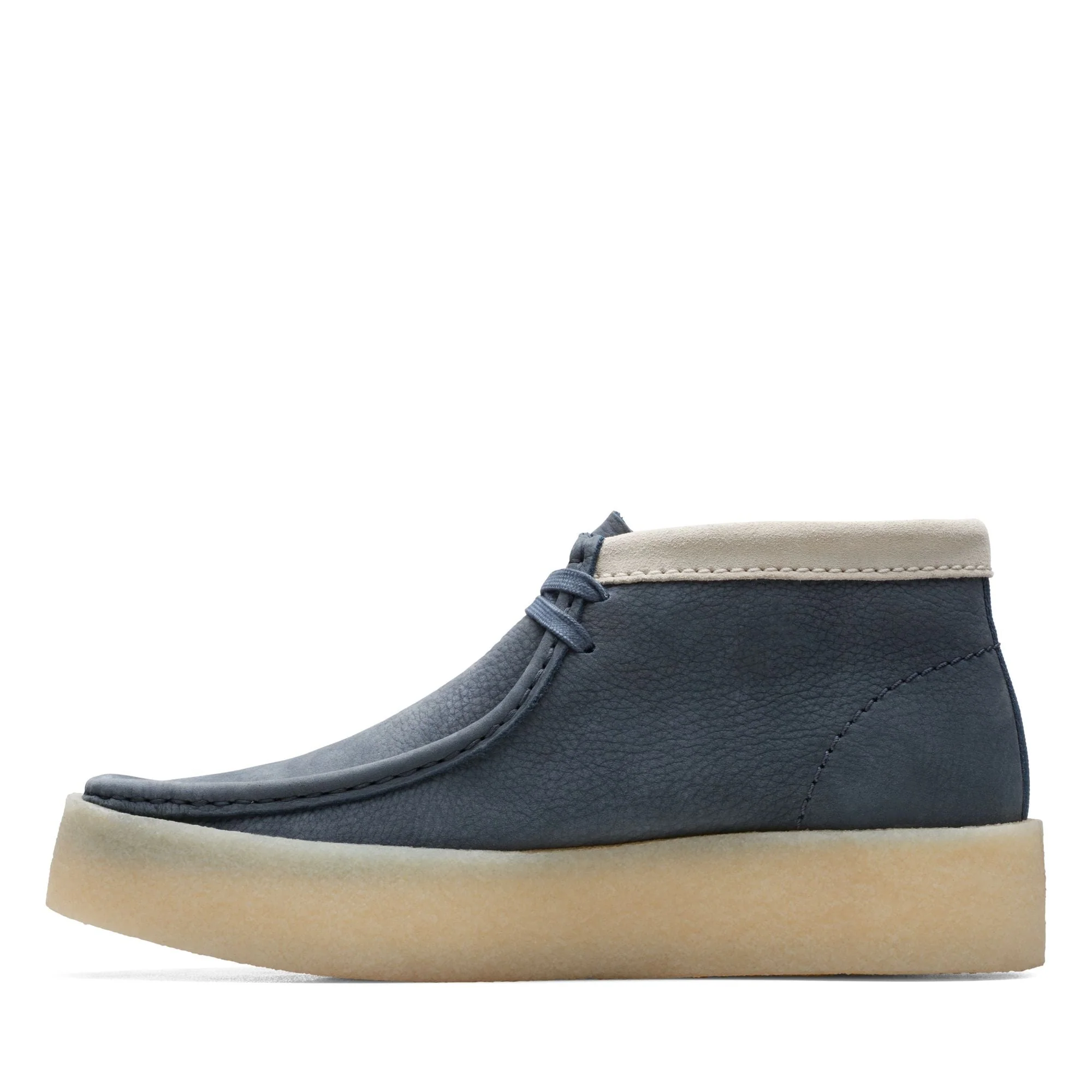 [26171091] MENS CLARKS WALLABEE CUP BOOT - BLUE NUBUCK - Image 5