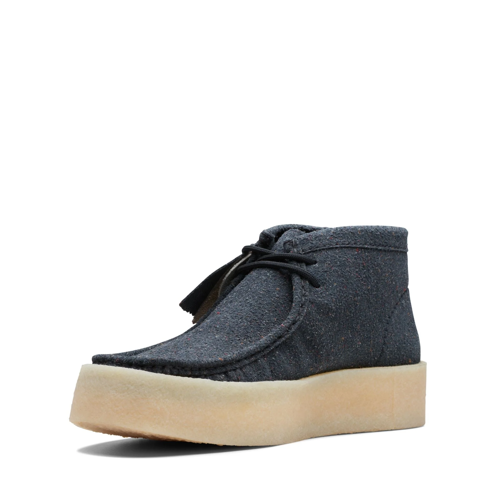 [26171995] MENS CLARKS WALLABEE CUP BOOT - BALCK ECO LEATHER - Image 4