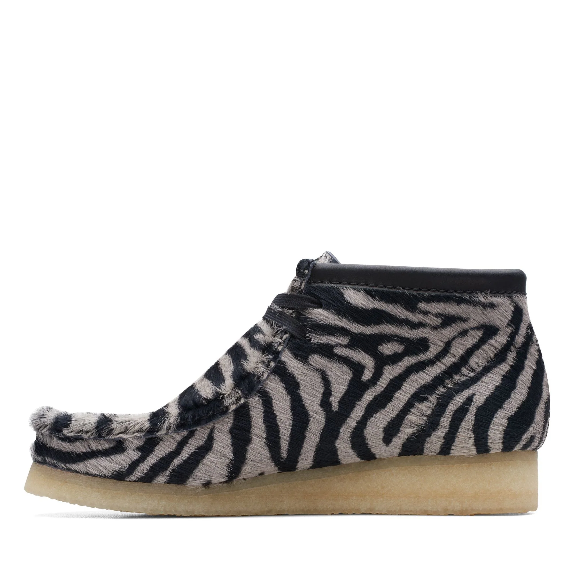 [26172717] WOMENS CLARKS WALLABEE BOOT ZEBRA PRINT - Image 5