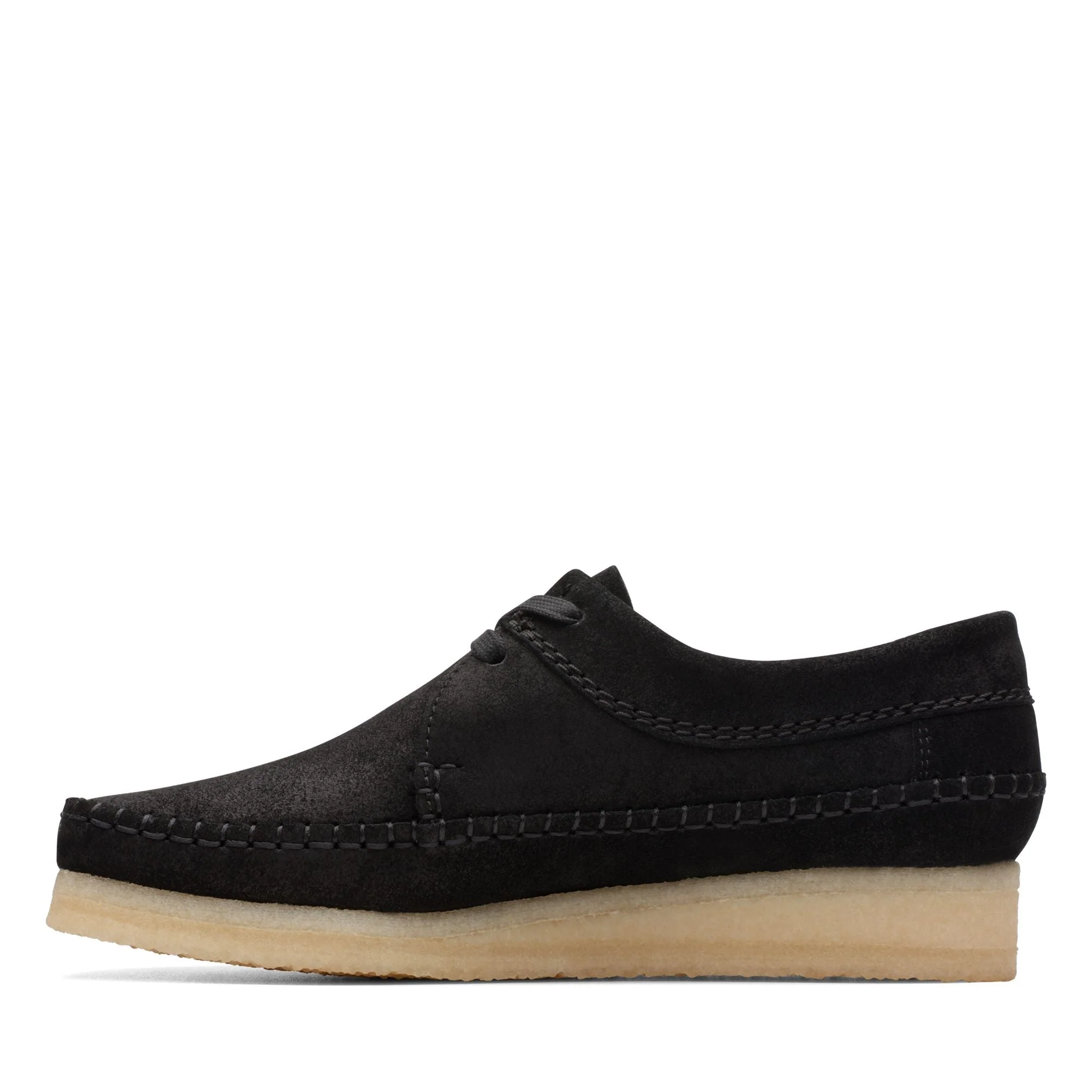 [26173255] WOMENS CLARKS WEAVER BLACK SUEDE - Image 5