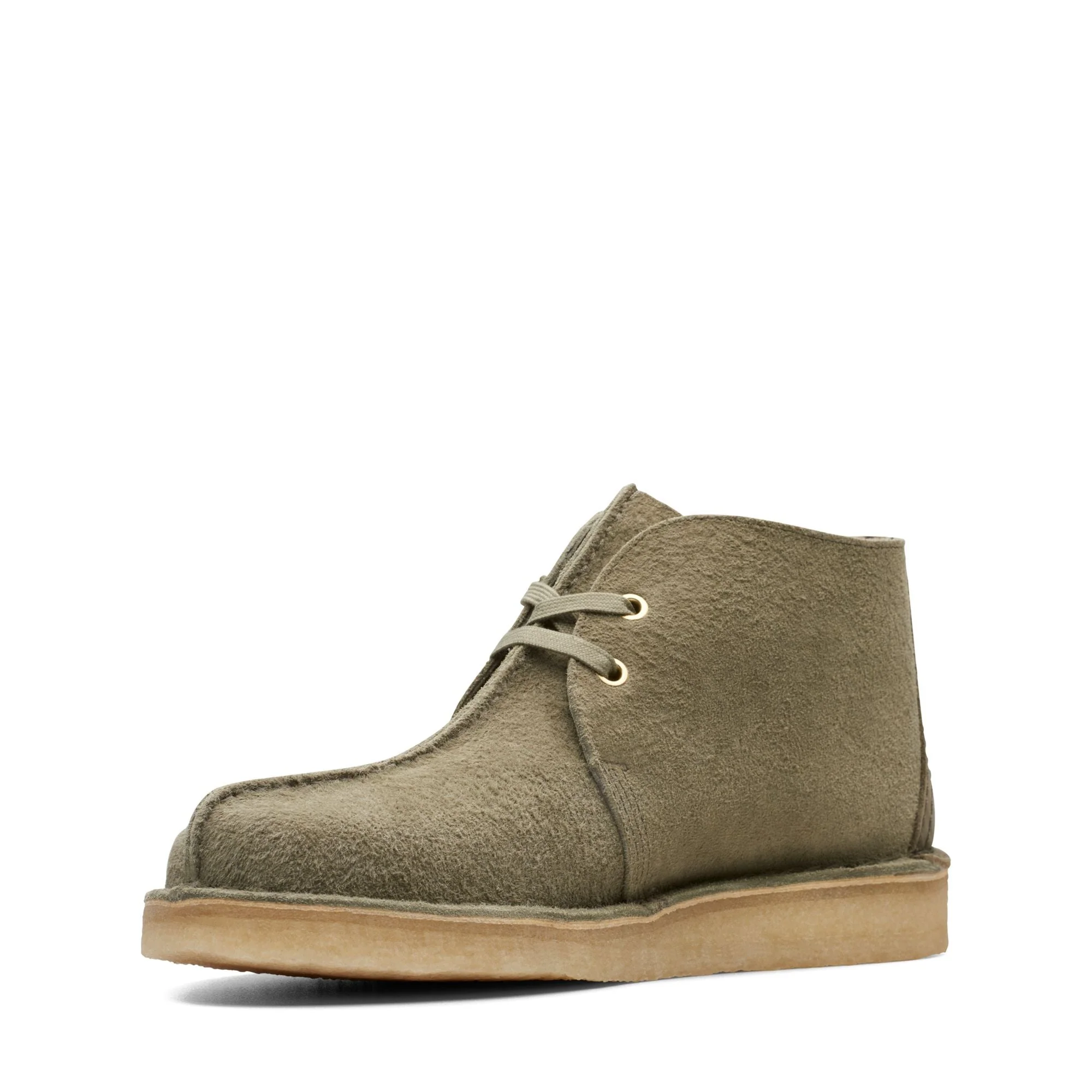 [26173615] MENS CLARKS DESERT TREK HI - FOREST GREEN - Image 4