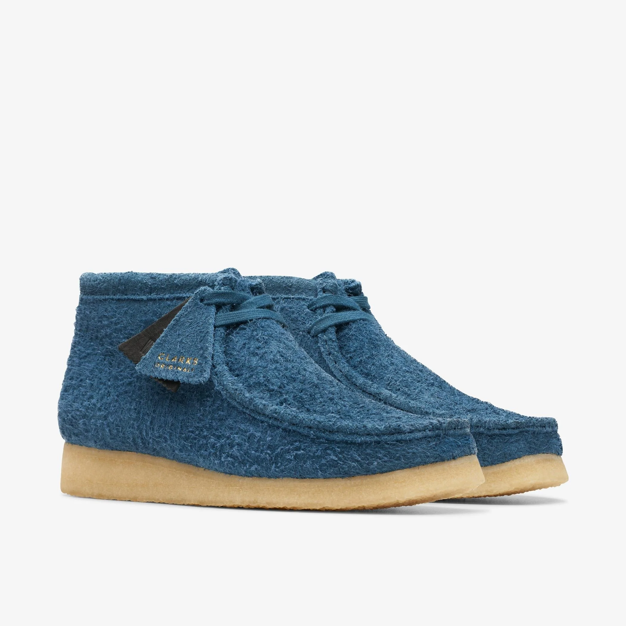 [26174050] Mens CLARKS WALLABEE BOOT - DEEP BLUE - Image 4