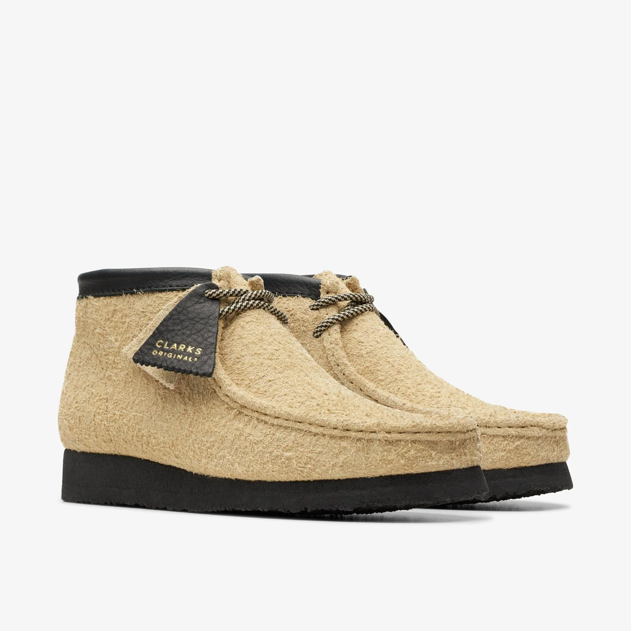 [26174051] Mens CLARKS WALLABEE BOOT - MAPLE/BLACK - Image 4