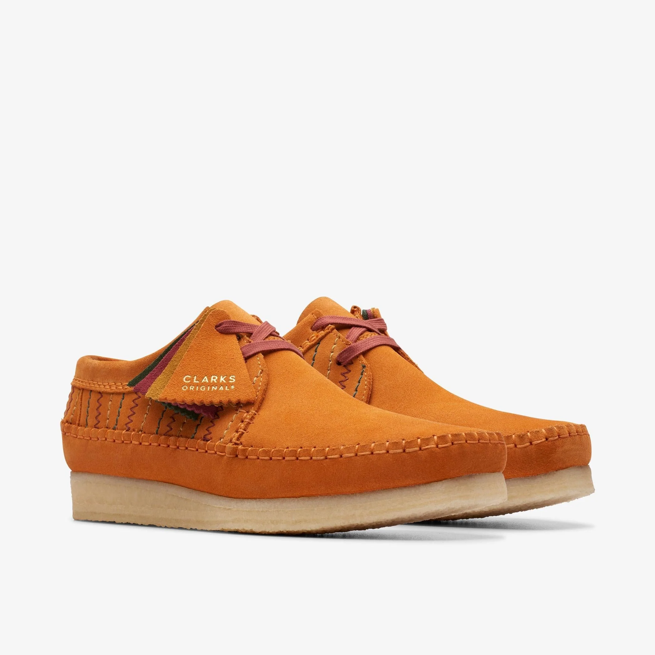[26174517] Mens CLARKS WEAVER - BURNTORANGE COMB - Image 4