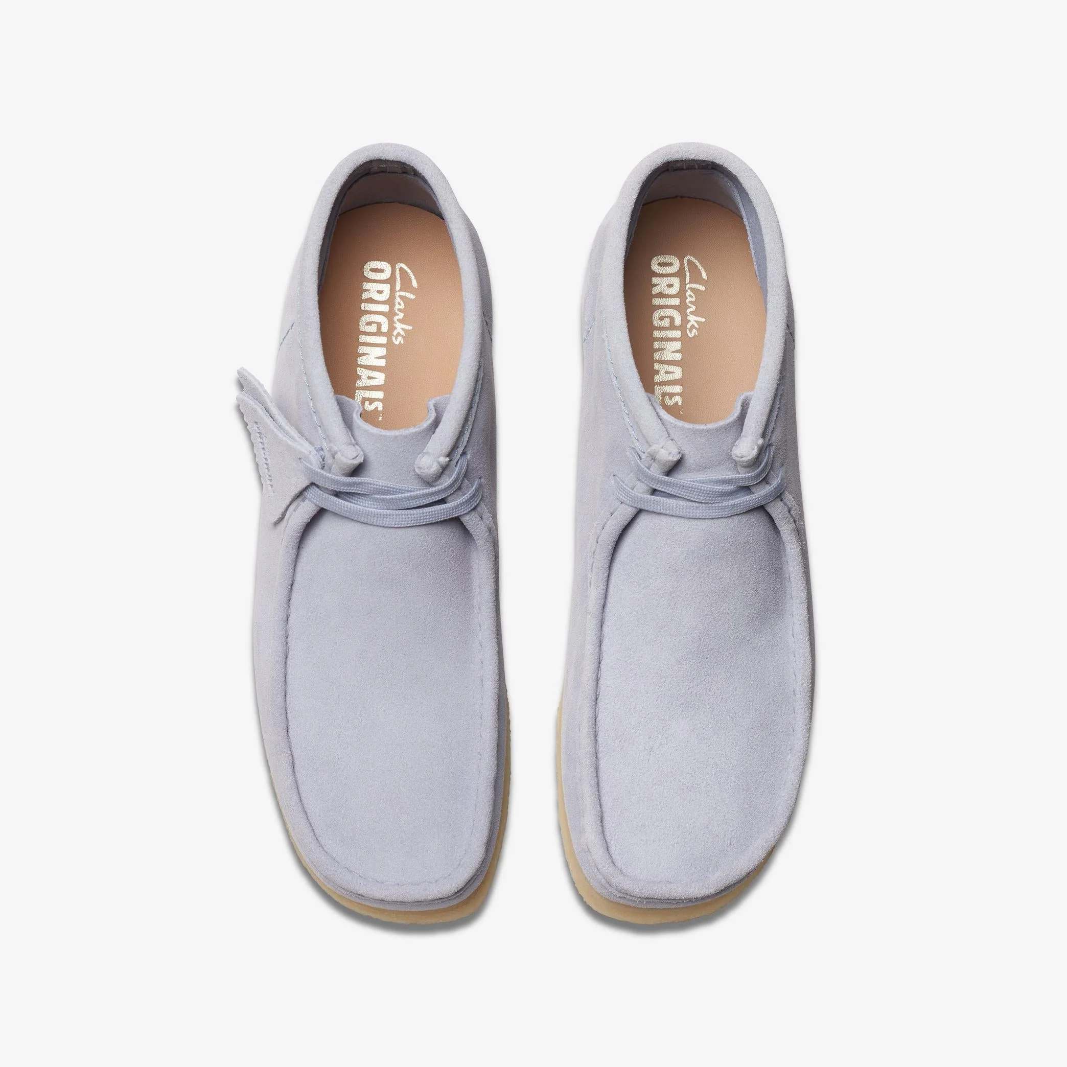 [26175699] Mens CLARKS WALLABEE BOOT - CLOUD GREY SDE - Image 6