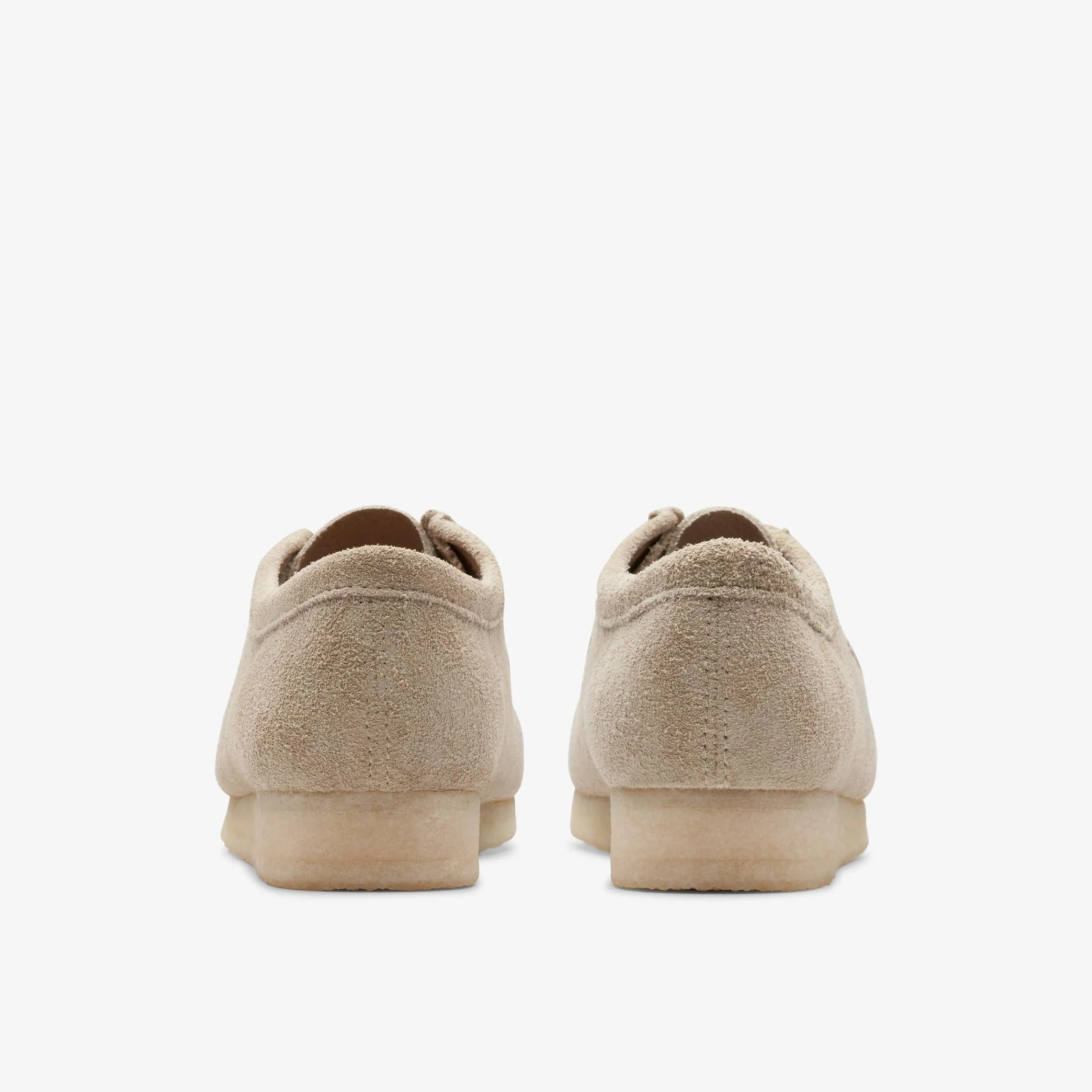 [26175711] Mens CLARKS WALLABEE - PALE GREY - Image 5