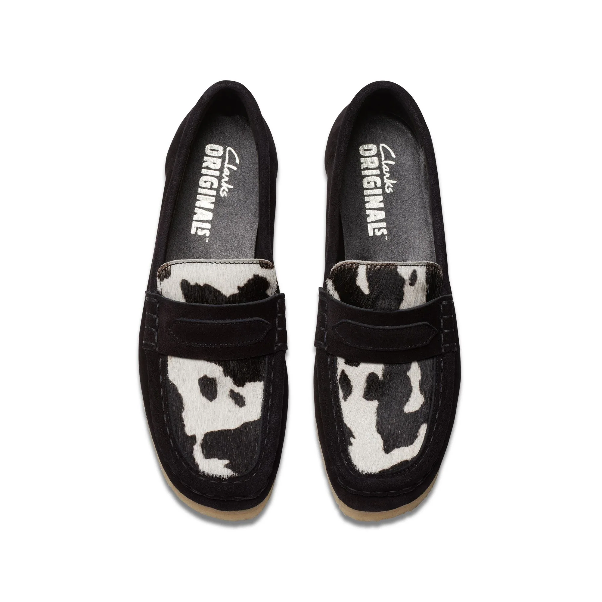 [26175837] WOMENS CLARKS WALLABEE LOAFER COW PRINT HAIRON - Image 6