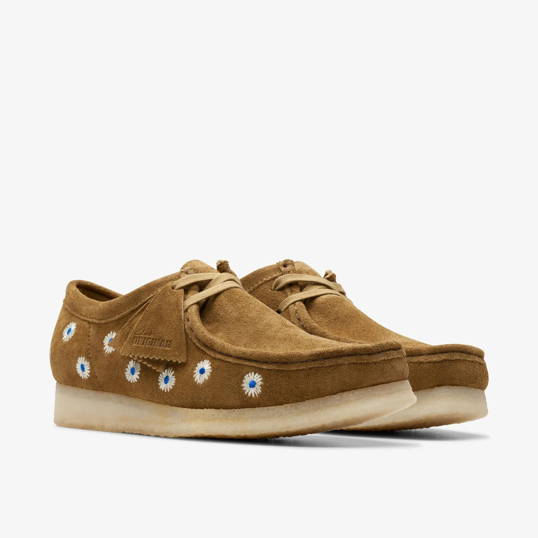 [26175852] Mens CLARKS WALLABEE - DARK OLIVE EMB - Image 4