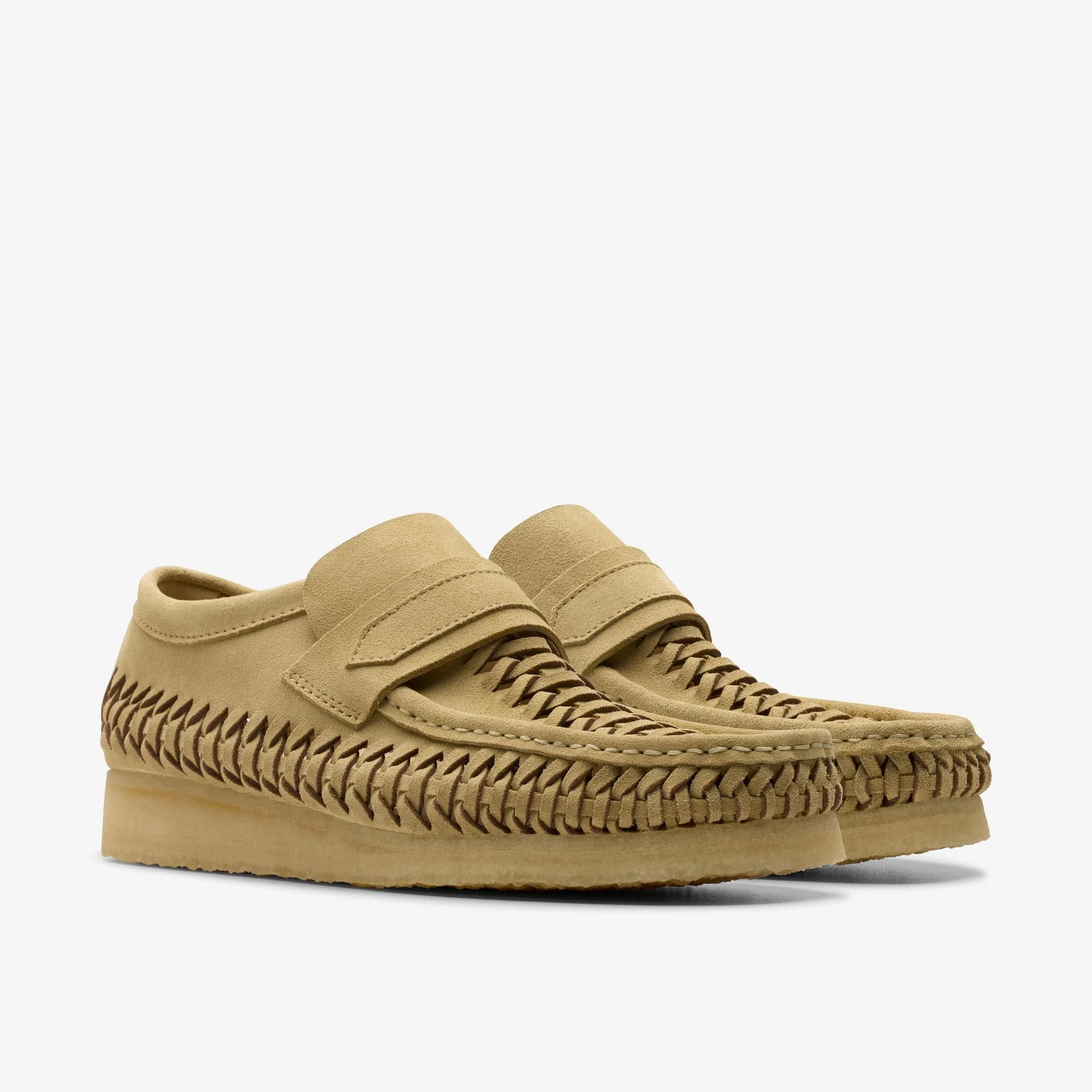 [26176534] MENS CLARKS WALLABEE LOAFER WEAVE - Image 4