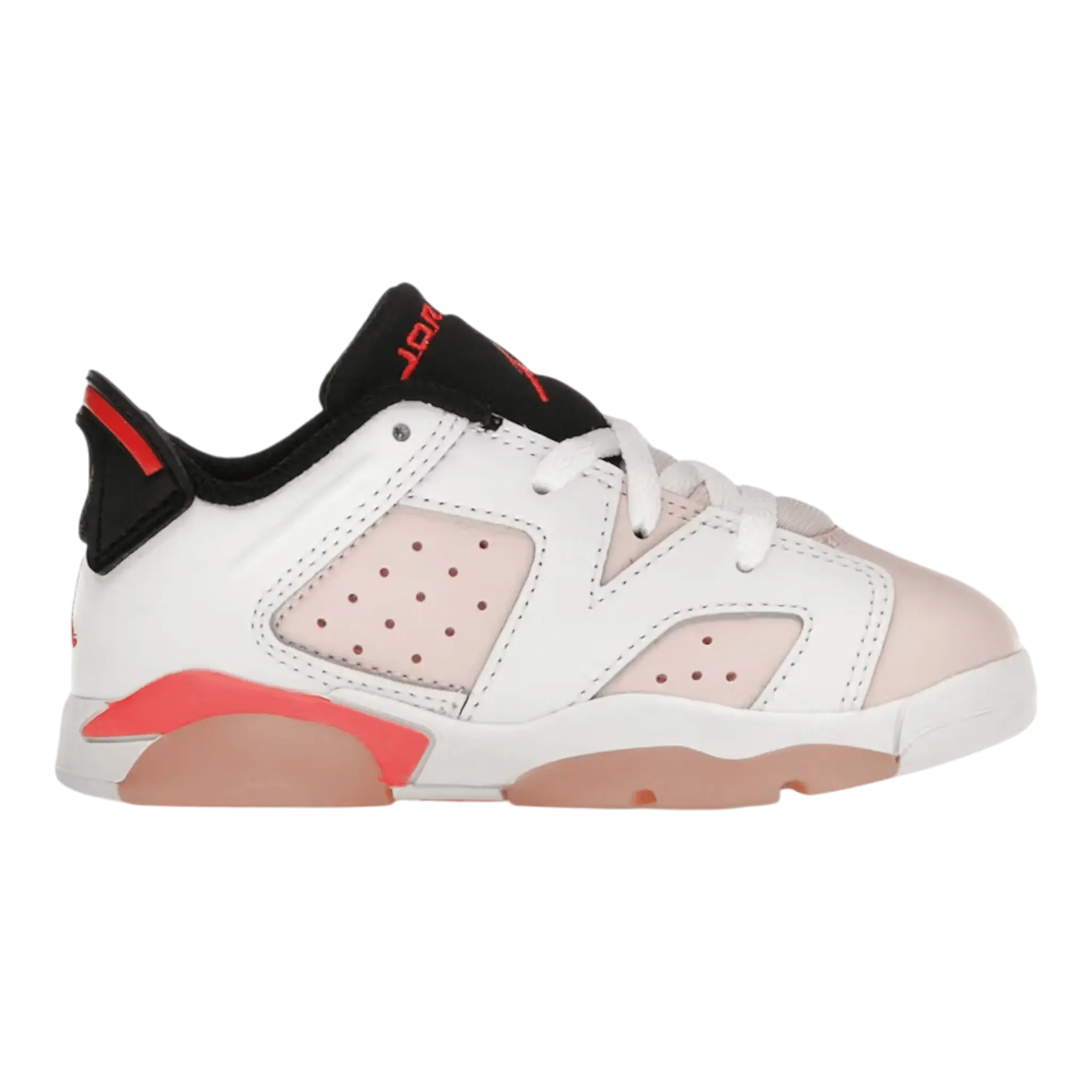 Air Jordan 6 Retro Low Toddler Basketball Sneakers Leather