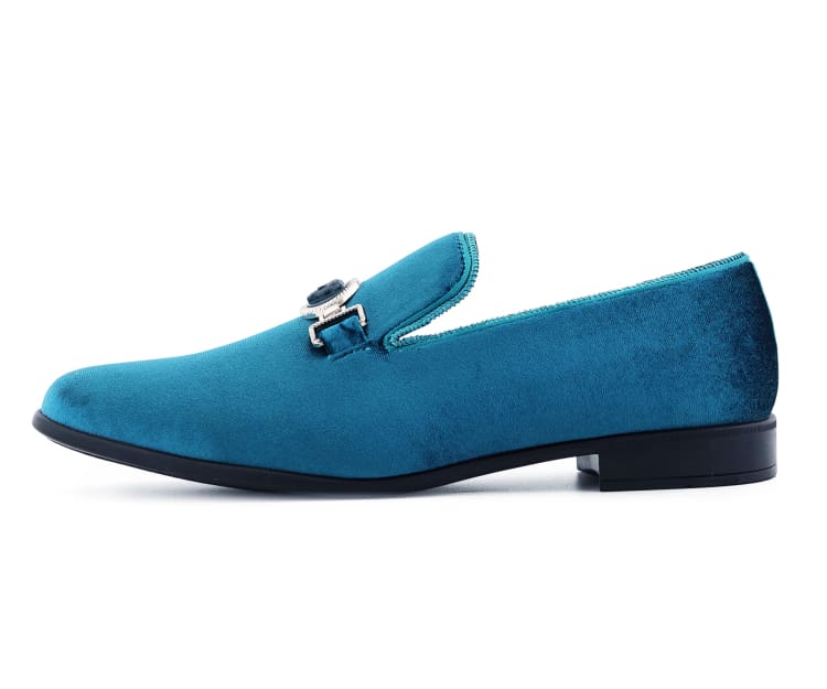 Amali Antonio Regal Velvet Smoking Slippers For Men Velvet - Image 2