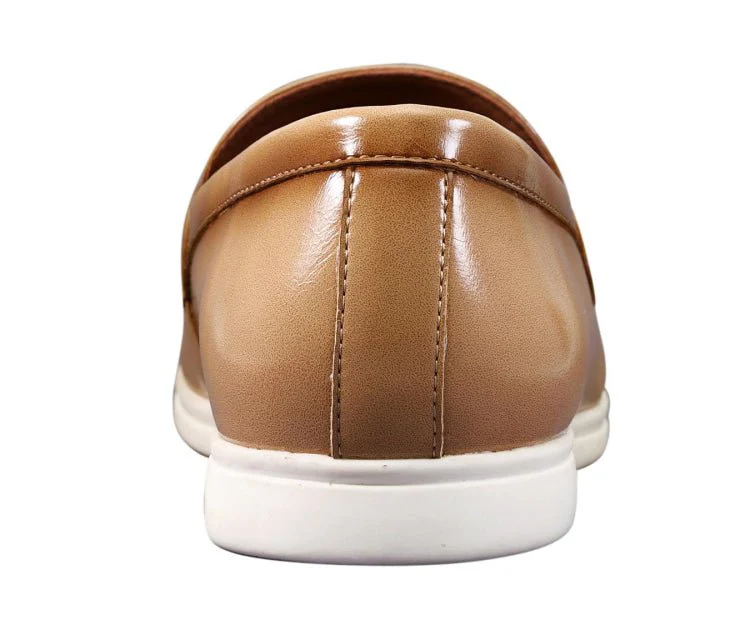 Amali Cahill Classic Loafers Men’s Leather Beige - Image 6