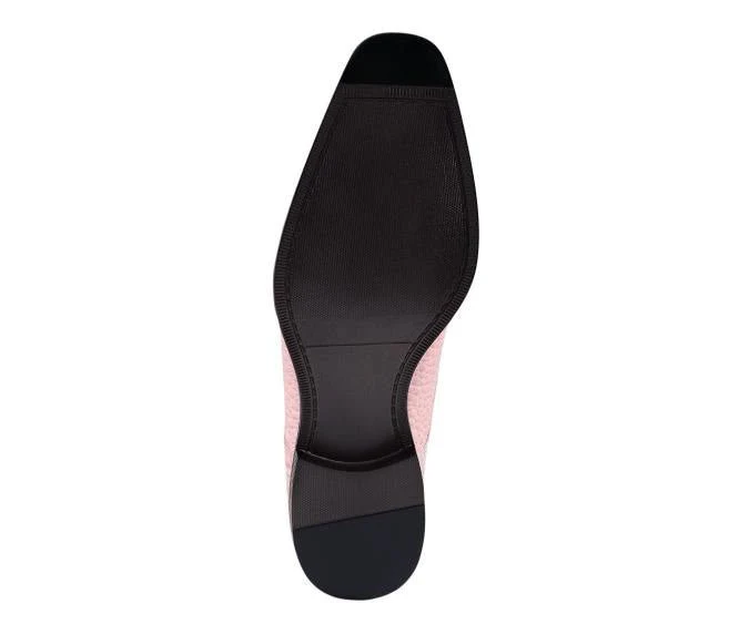 Amali Harvey Men's Pink Animal Print Sophisticated Oxford Shoes - Image 6