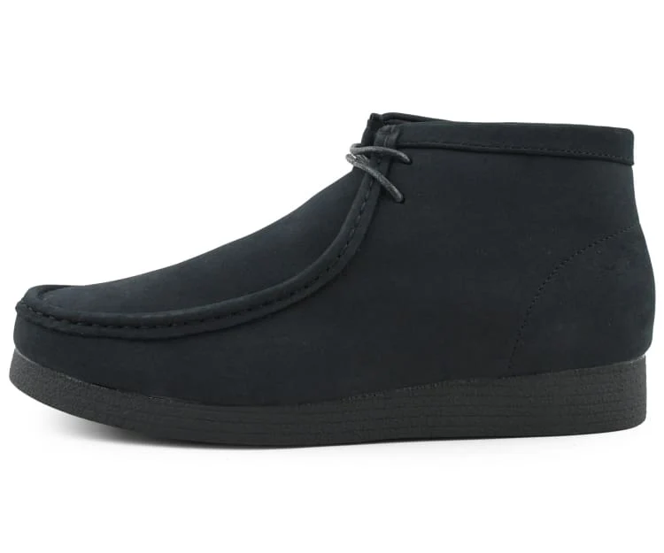 Amali Jason 2 Men's All Black Suede Limited Edition Ankle Boots - Image 3