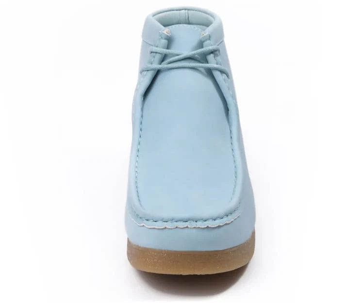 Amali Jason 2 Men's Sky Blue Suede Limited Edition Ankle Boots - Image 4