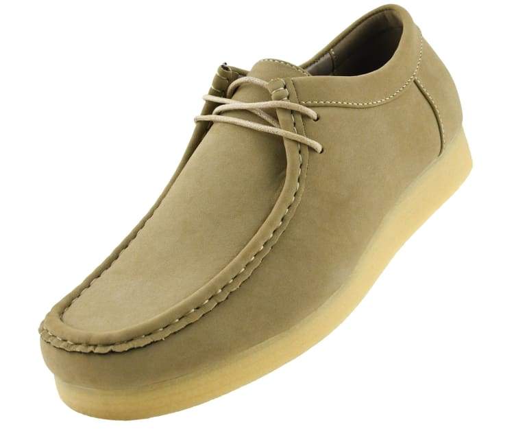 Amali Jason 2 Men's Tan Suede Limited Edition Low Top Oxfords - Image 3