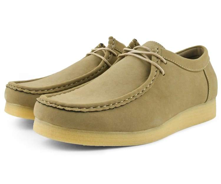 Amali Jason 2 Men's Tan Suede Limited Edition Low Top Oxfords - Image 4