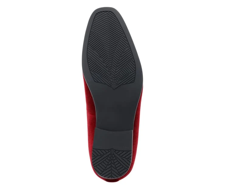 Amali Ornate Velvet Smoking Slippers For Men Black Velvet - Image 12