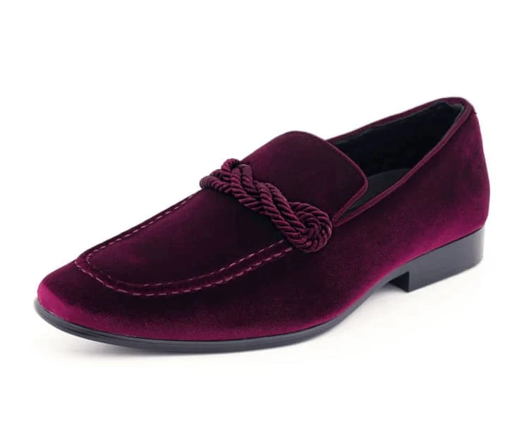 Amali Ornate Velvet Smoking Slippers For Men Black Velvet - Image 19