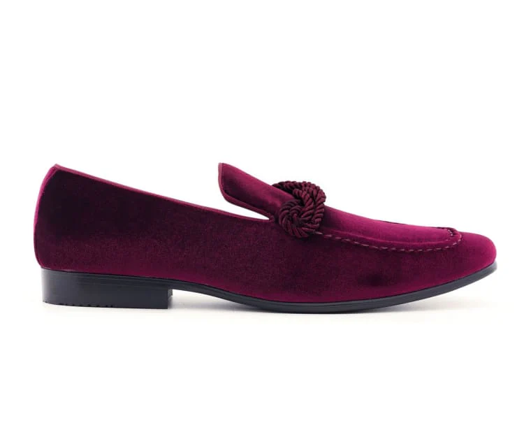 Amali Ornate Velvet Smoking Slippers For Men Black Velvet - Image 20