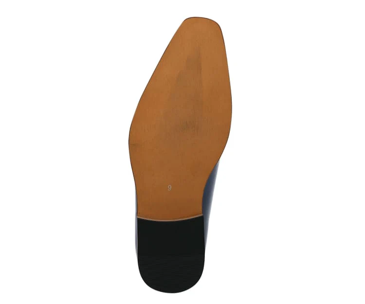 Amali Piedmont Men’s Cap Toe Oxford Black Leather Shoes - Image 12