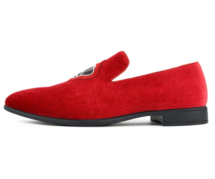 Amali The Crown Royal Velvet Loafers Men’s Slip On - Image 3