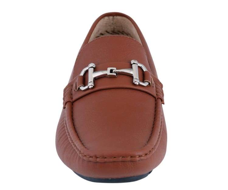 Amali Trentino Brown Slip On Loafers Men’s Casual Moccasins - Image 5