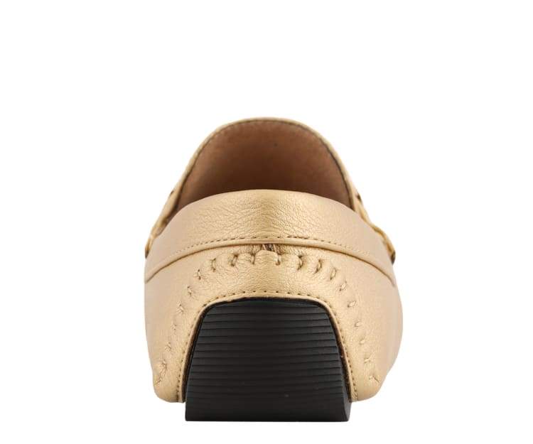 Amali Trentino Gold Men’s Casual Moccasins Gold Slip On - Image 5