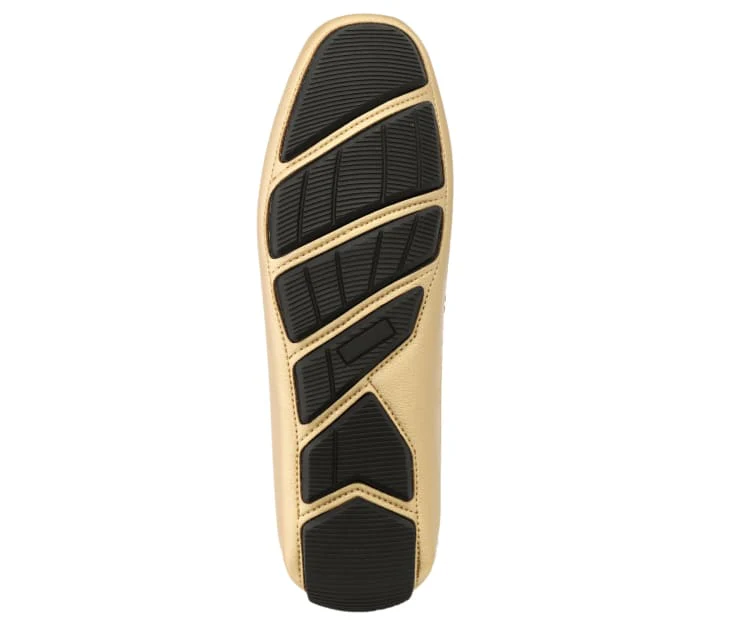 Amali Trentino Gold Men’s Casual Moccasins Gold Slip On - Image 6