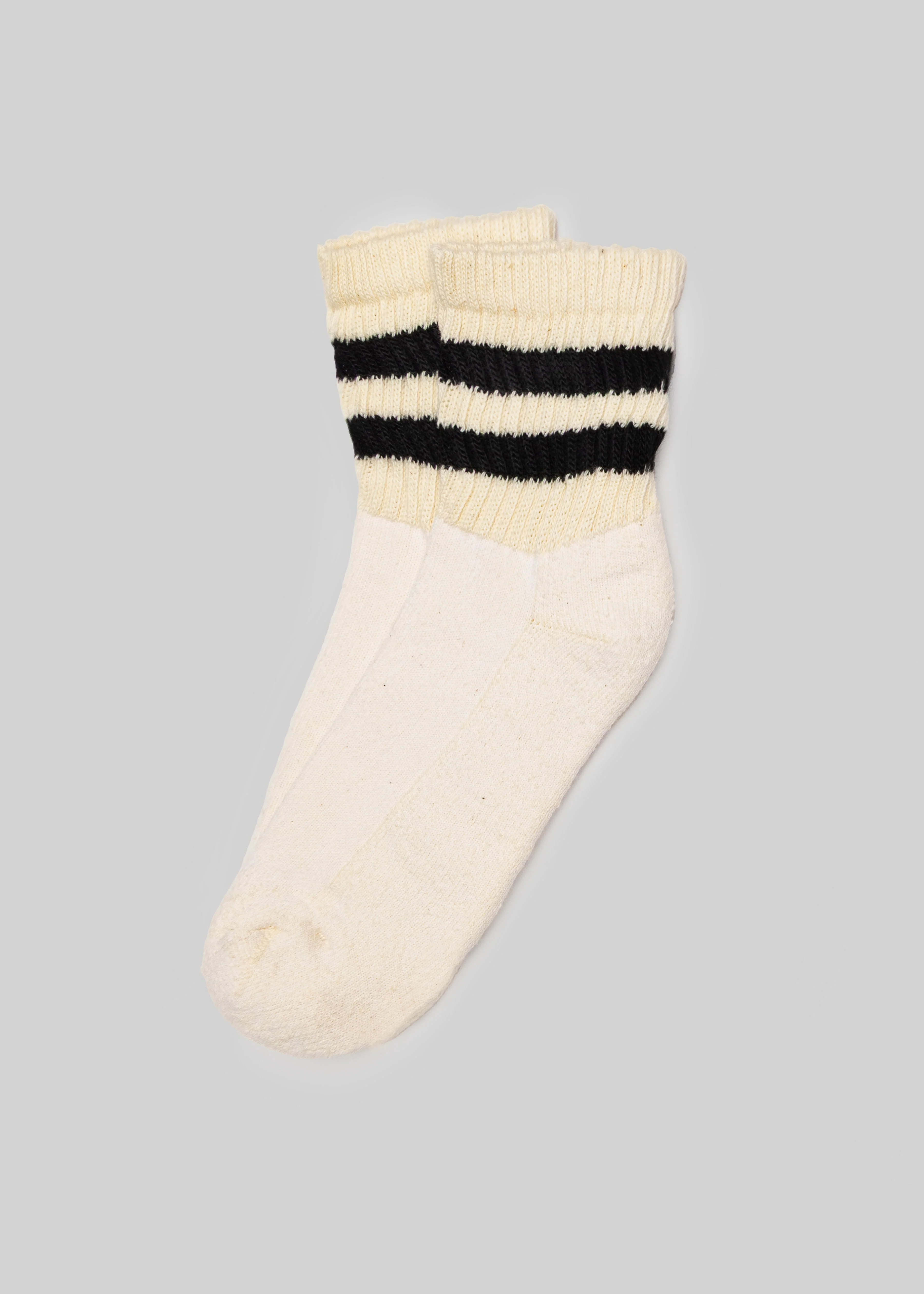 American Trench The Mono Stripe Quarter Crew Socks