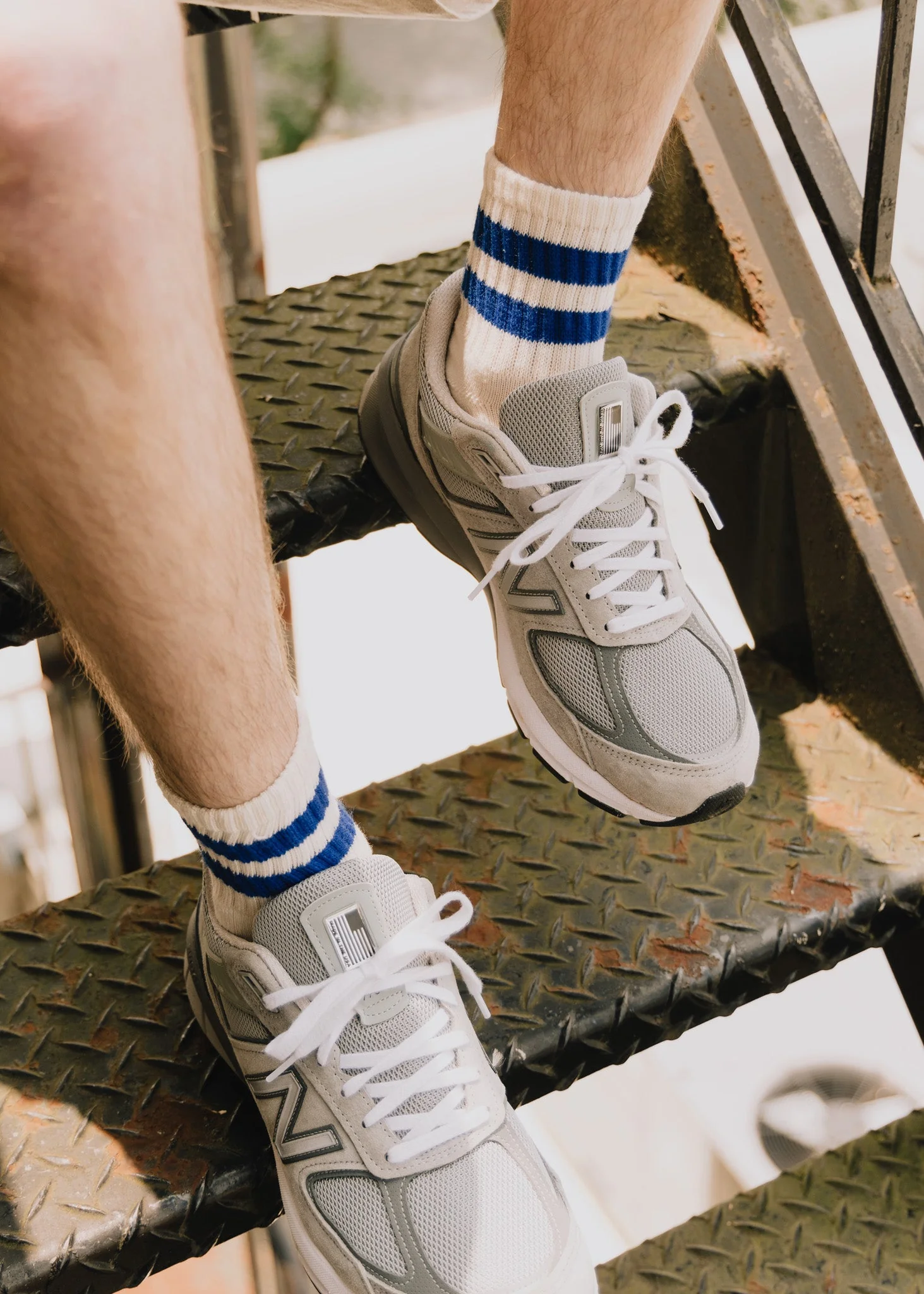 American Trench The Mono Stripe Quarter Crew Socks - Image 10