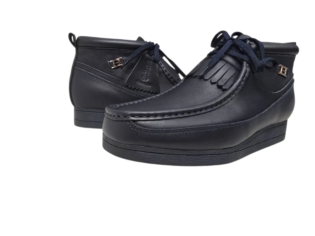 British Walkers New Castle – French Lambskin Men’s Moc-Toe Ankle Boot | Premium Heritage Craft with Soft Luxe Comfort