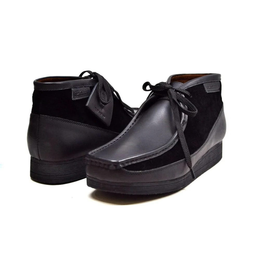British Walkers New Castle – Men’s Leather–Suede Chukka Boot | Artisan Blend with Refined British Heritage