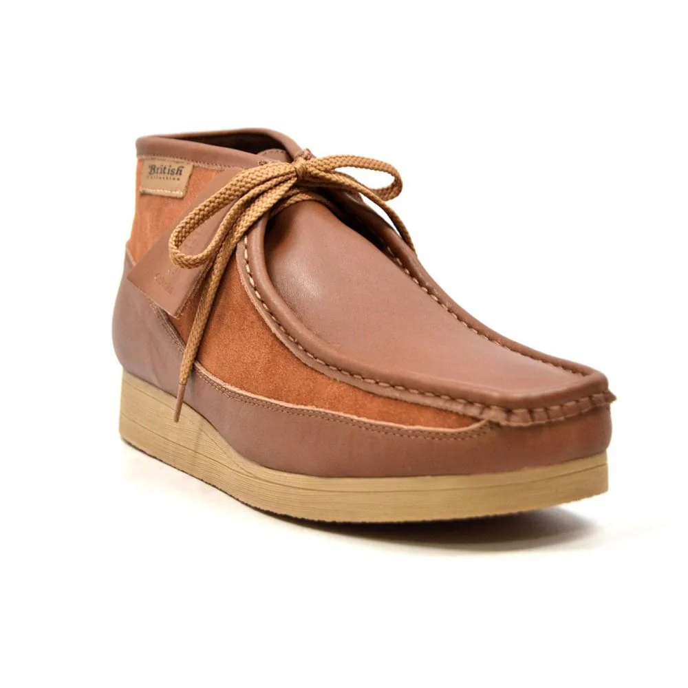 British Walkers New Castle – Men’s Leather–Suede Chukka Boot | Artisan Blend with Refined British Heritage - Image 64