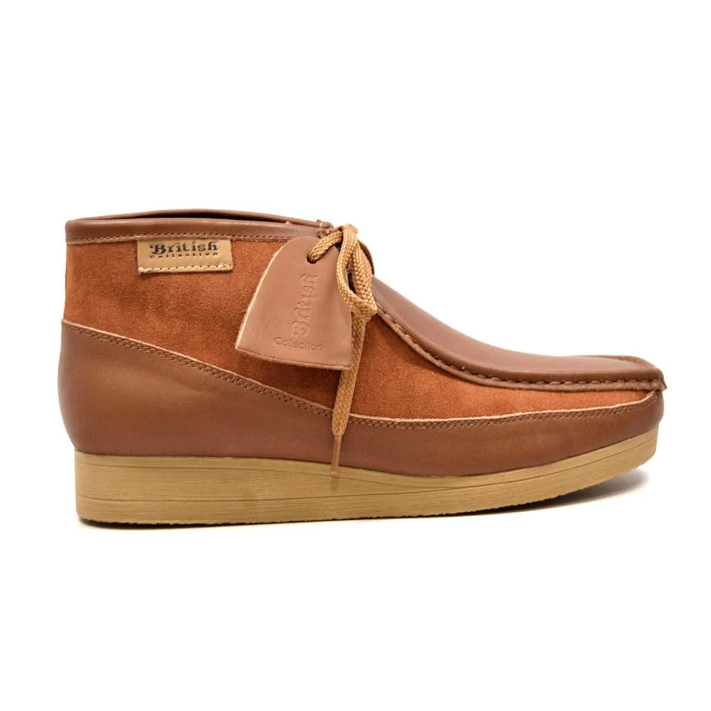British Walkers New Castle – Men’s Leather–Suede Chukka Boot | Artisan Blend with Refined British Heritage - Image 68