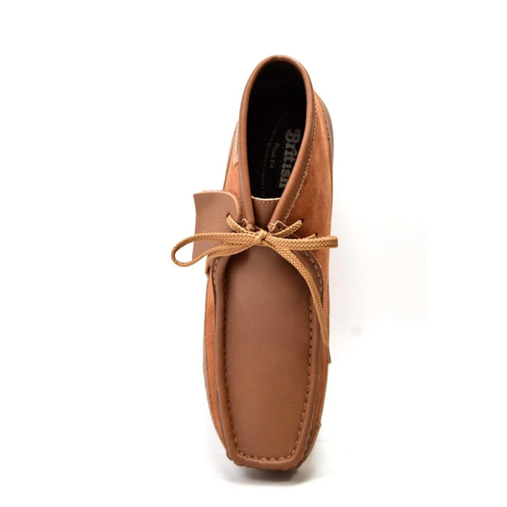 British Walkers New Castle – Men’s Leather–Suede Chukka Boot | Artisan Blend with Refined British Heritage - Image 71